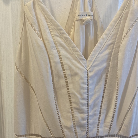 White urban outfitters flowy mini dress - Picture 5 of 7